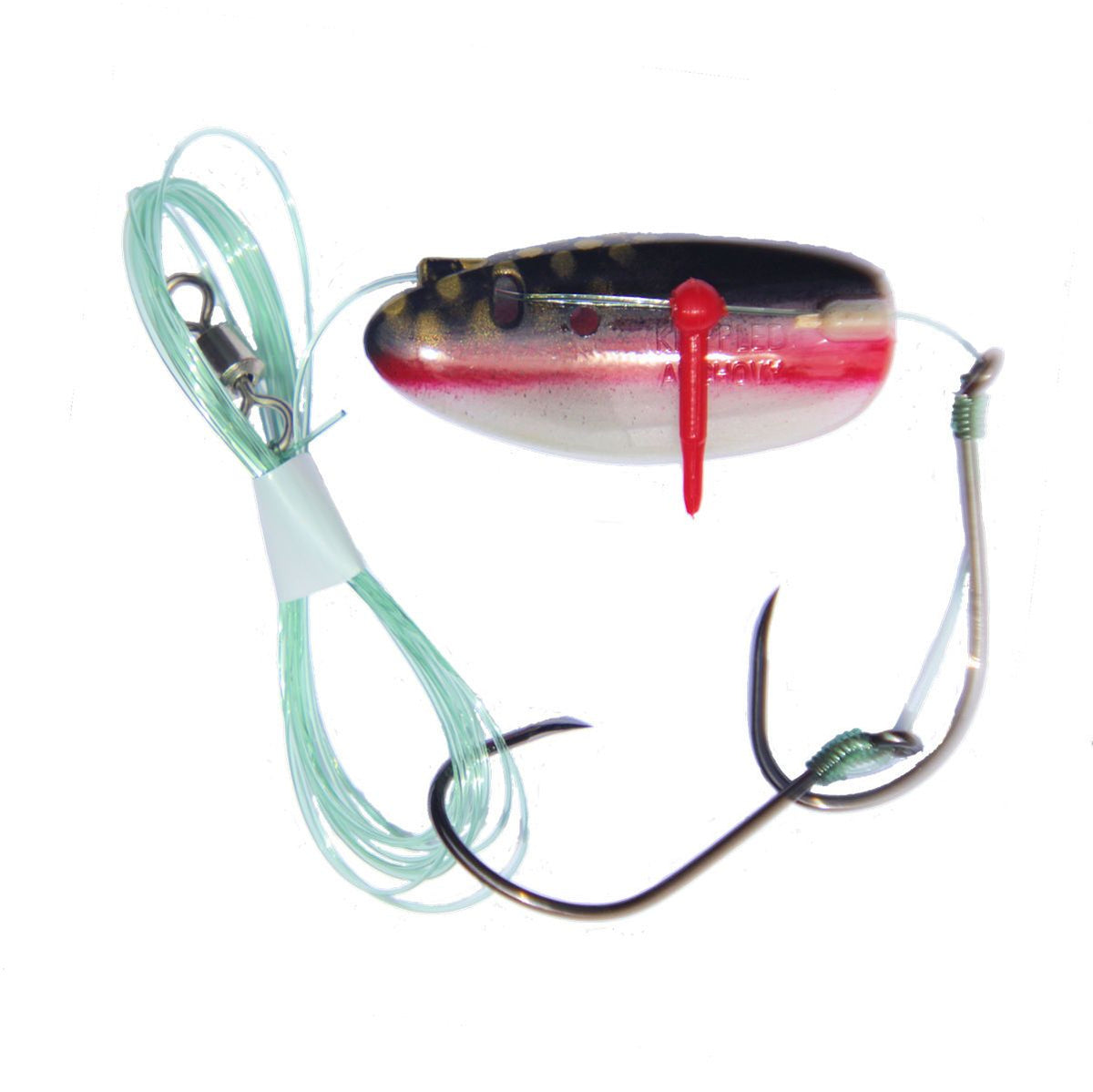 Krippled Anchovy Barbless Tandem, 650 Niners Home on Glow